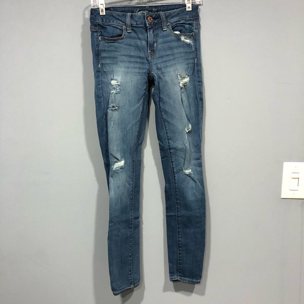 AE Destructed Jegging 2 Long like new